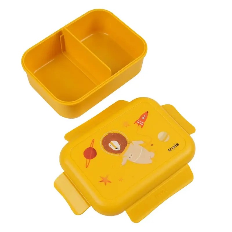 Trixie Lunch Box With Clips Spaceman Mr. Lion