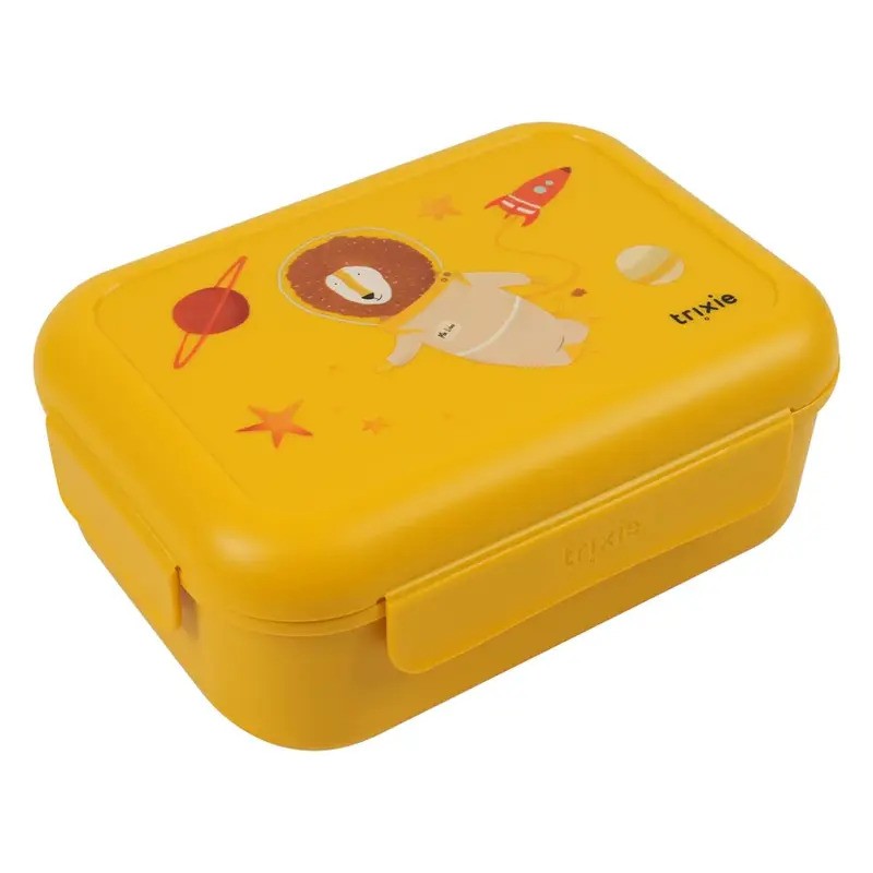 Trixie Lunch Box With Clips Spaceman Mr. Lion