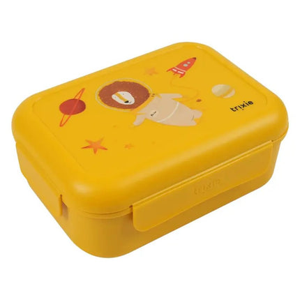 Trixie Lunch Box With Clips Spaceman Mr. Lion