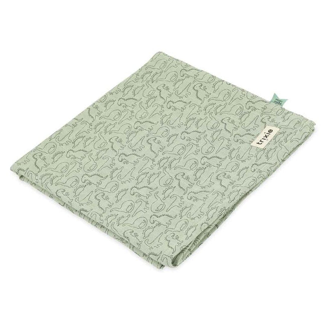 Trixie Muslin Cloth Daring Dino (110x110cm 0m-Plus)