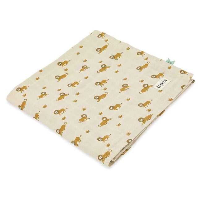 Trixie Muslin Cloth Lively Lion (110x110cm 0m-Plus)