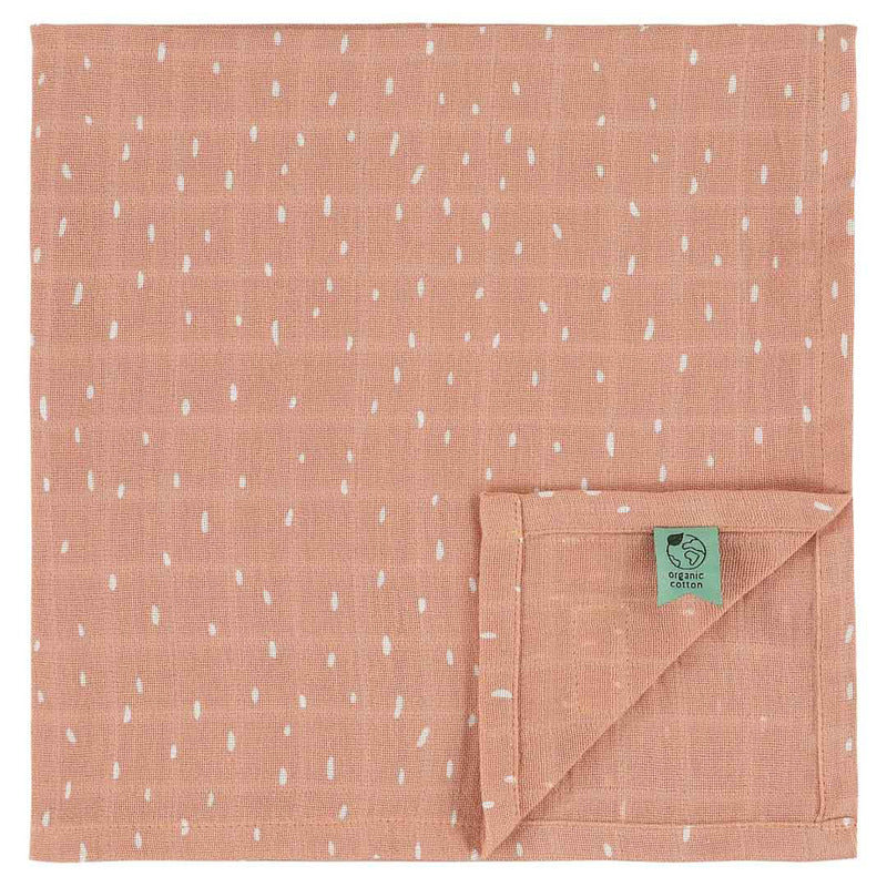 Trixie Muslin Cloths Rosy Rabbit (Mix 3pack 55x55x1cm 0m-Plus)