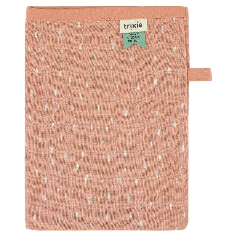 Trixie Muslin Washcloths Rosy Rabbit (Mix 3pack 20x14x0.5cm 0m-Plus)