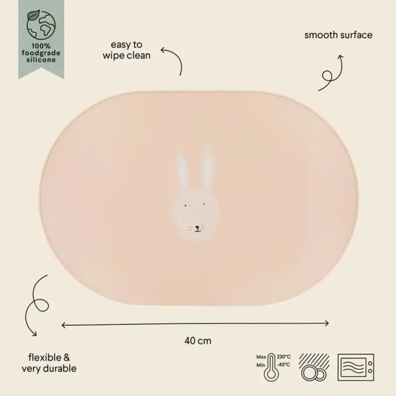 Trixie Placemat Silicone Mrs. Rabbit (4m-Plus)