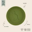 Trixie Plate Silicone Mr. Dino (4m-Plus)