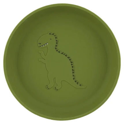 Trixie Plate Silicone Mr. Dino (4m-Plus)