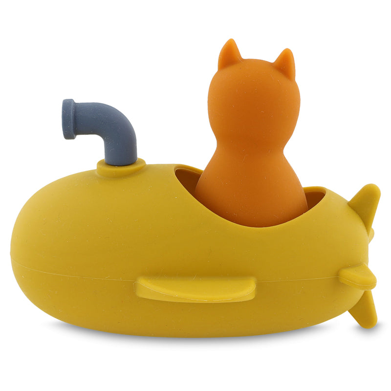 Trixie Silicone Bath Toy Submarine Mr. Fox