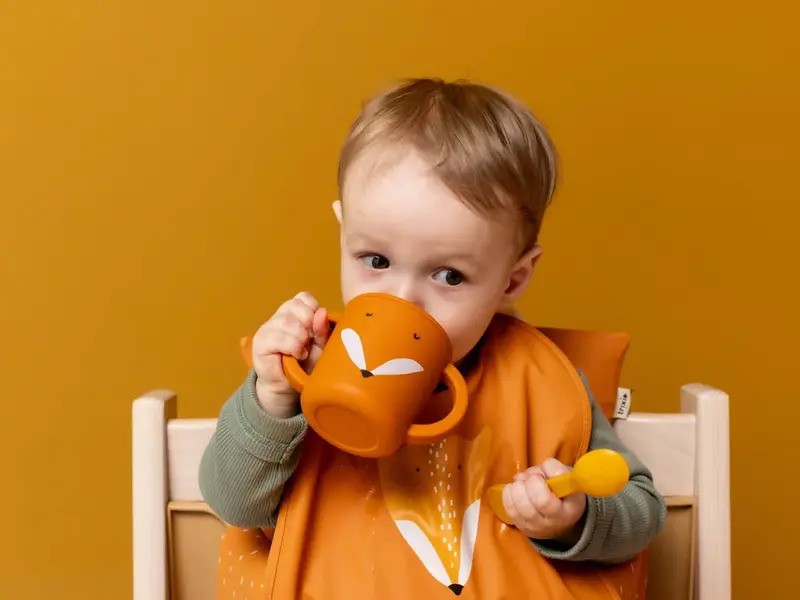 Trixie Sippy Cup Silicone Mr. Fox (4m-Plus)
