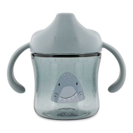 Trixie Sippy Cup With Handle Mr. Shark (4m-Plus)
