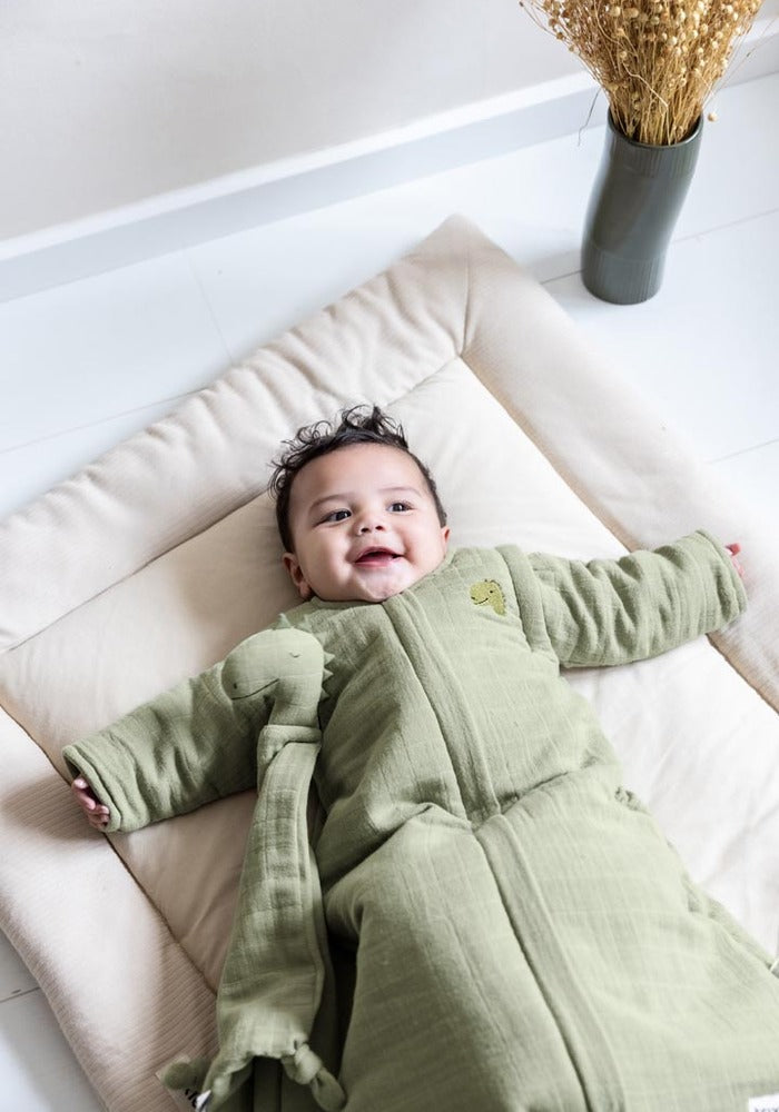 Trixie Sleeping Bag Mild Bliss Sage Mr.Dino (70cm 3-8m)