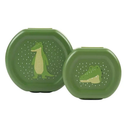 Trixie Snack Box With Clip 2pcs Mr. Alligator