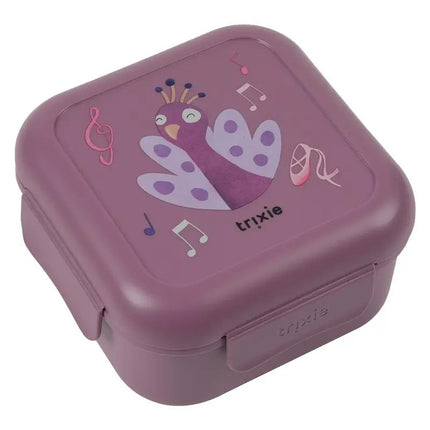 Trixie Snack Box With Clips Ballerina Mrs. Peacock