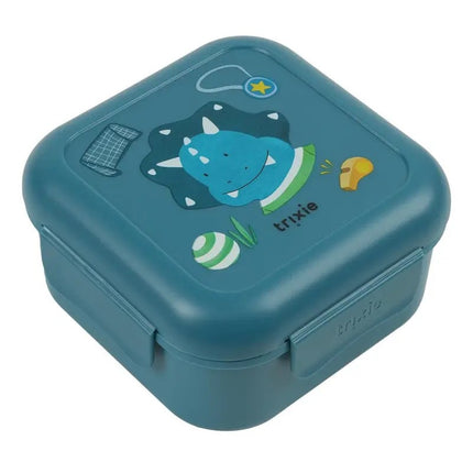Trixie Snack Box With Clips Ballplayer Mr. Triceratops