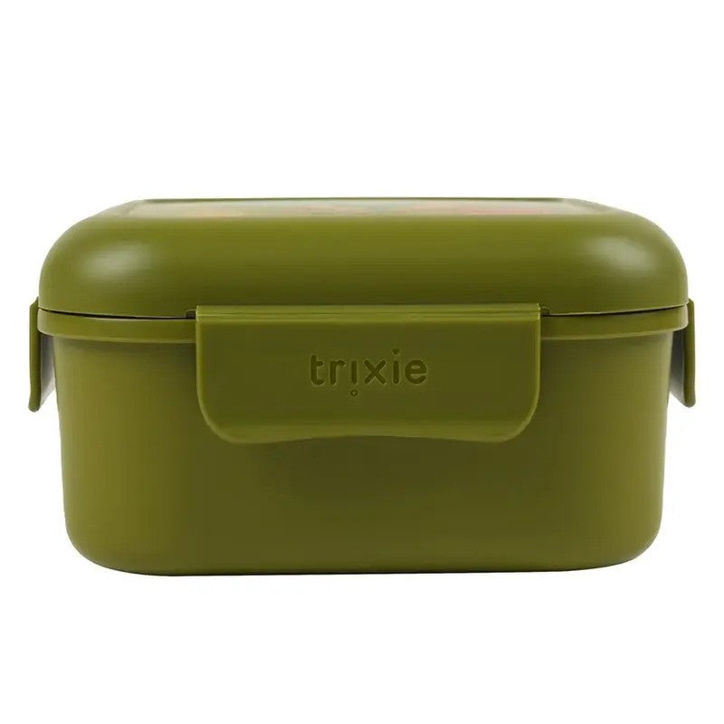 Trixie Snack Box With Clips Fireman Mr. Dino