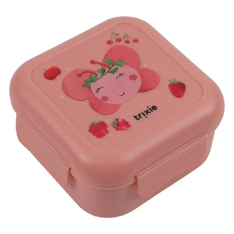 Trixie Snack Box With Clips Fruit Fairy Mrs. Butterfly