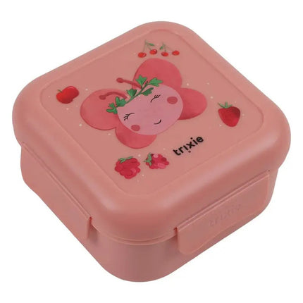 Trixie Snack Box With Clips Fruit Fairy Mrs. Butterfly