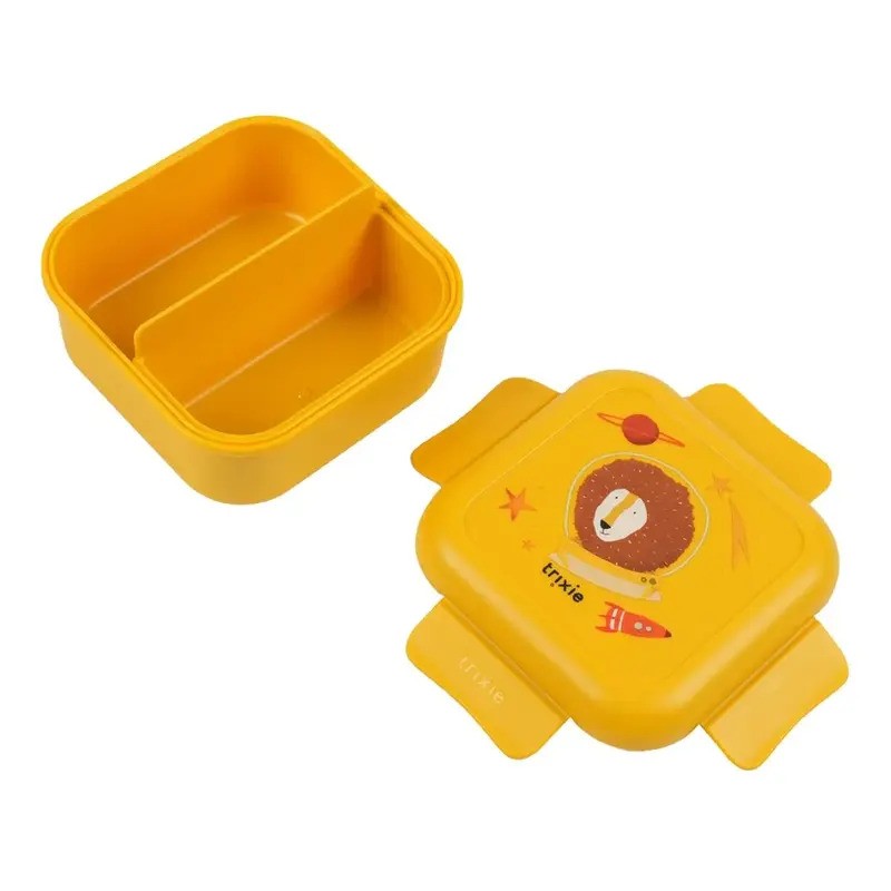 Trixie Snack Box With Clips Spaceman Mr. Lion
