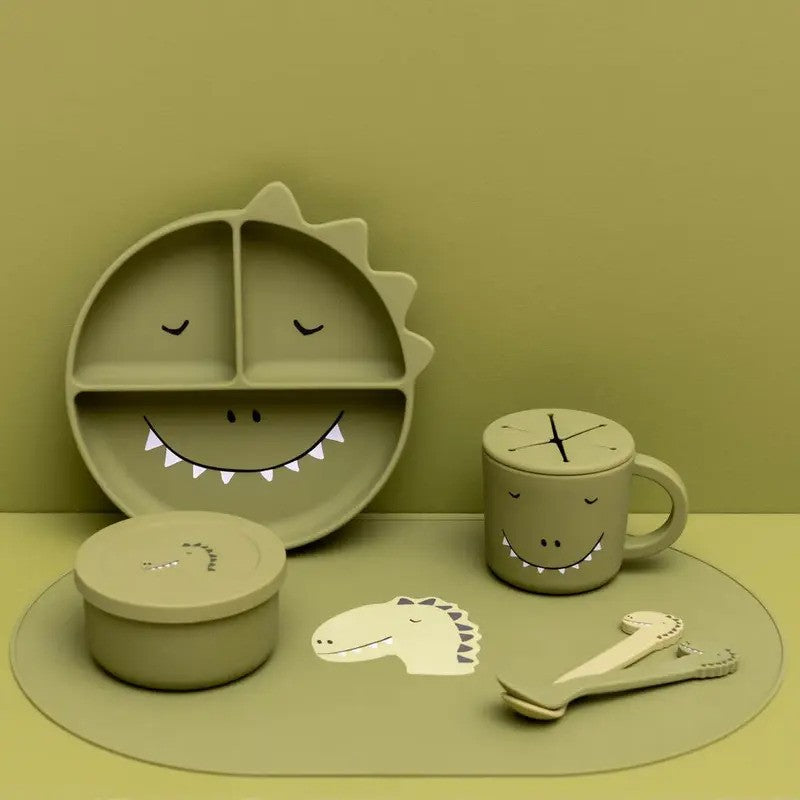 Trixie Spoon Silicone Mr. Dino (2Pack 4m- Plus)