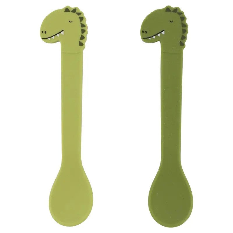 Trixie Spoon Silicone Mr. Dino (2Pack 4m- Plus)
