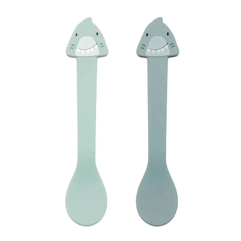 Trixie Spoon Silicone Mr. Shark (2Pack 4m- Plus)