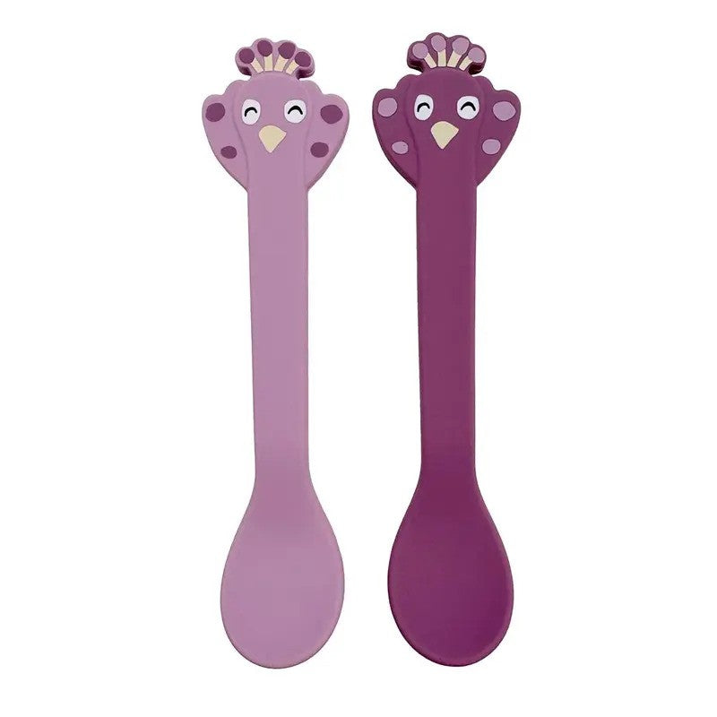 Trixie Spoon Silicone Mrs. Peacock (2Pack 4m- Plus)