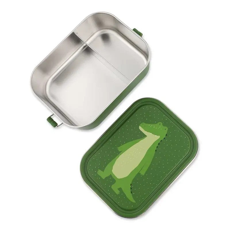 Trixie Stainless Steel Lunch Box Large Mr. Alligator