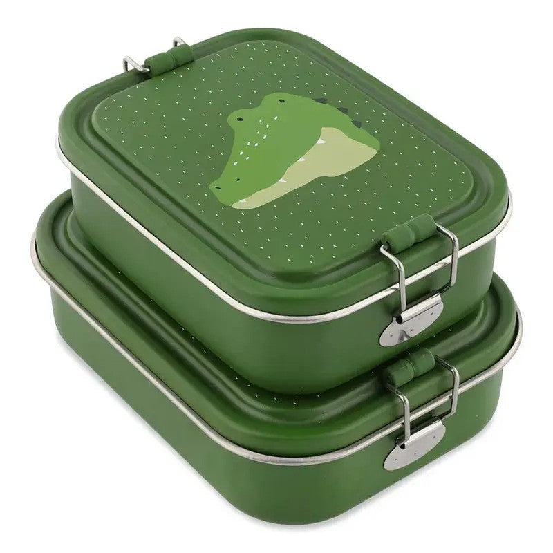 Trixie Stainless Steel Lunch Box Large Mr. Alligator