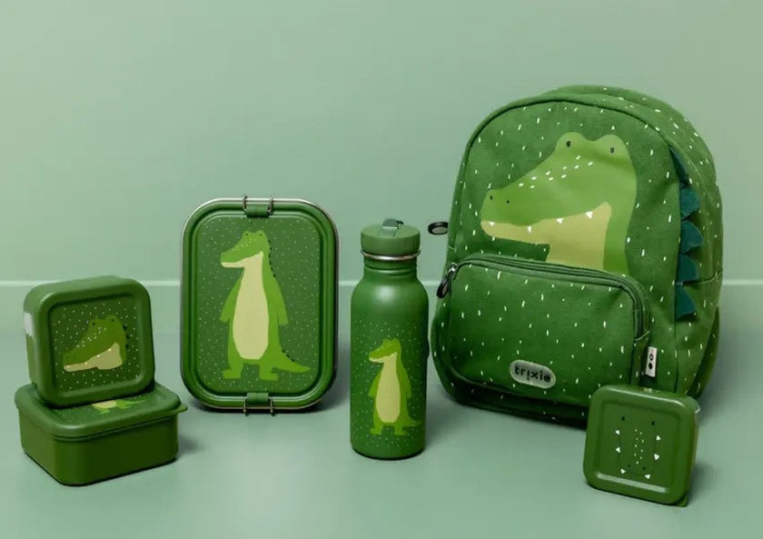 Trixie Stainless Steel Lunch Box Large Mr. Alligator