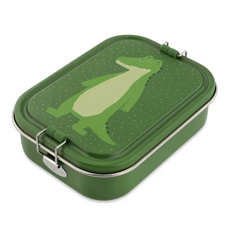 Trixie Stainless Steel Lunch Box Large Mr. Alligator