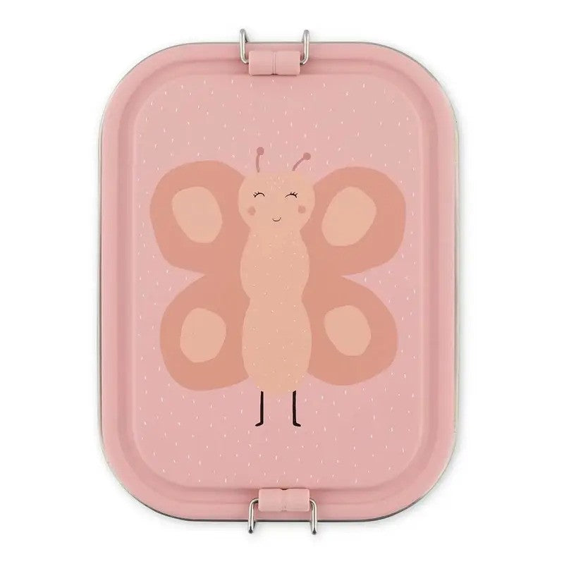 Trixie Stainless Steel Lunch Box Large Mrs. Butterfly