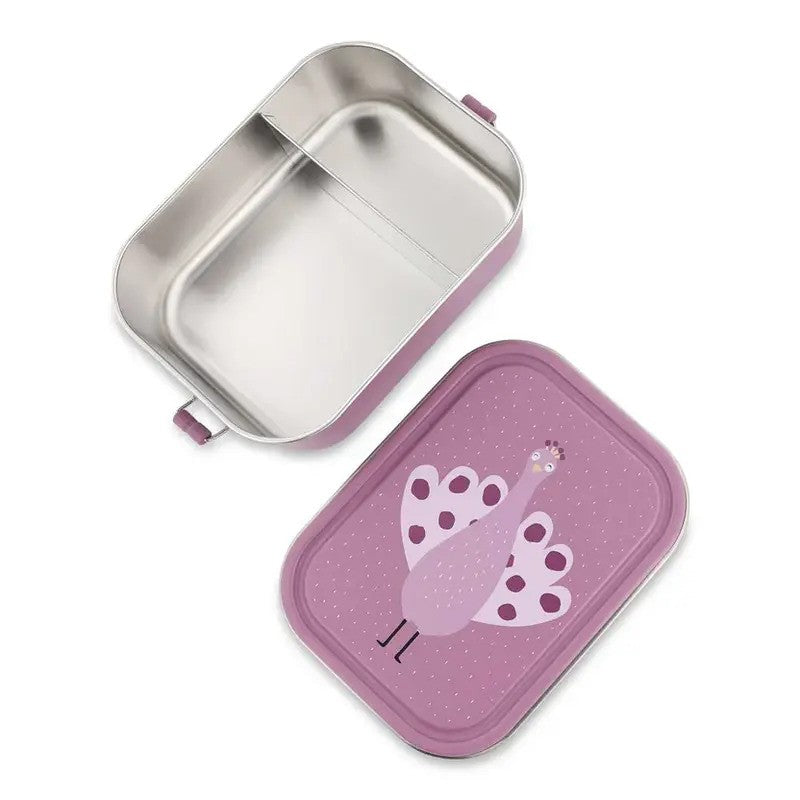Trixie Stainless Steel Lunch Box Large Mrs. Peacock
