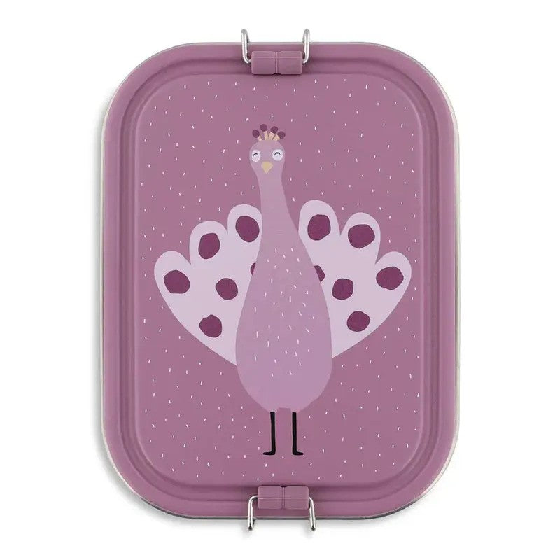 Trixie Stainless Steel Lunch Box Large Mrs. Peacock