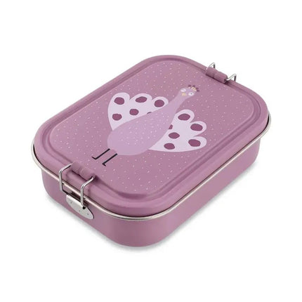 Trixie Stainless Steel Lunch Box Large Mrs. Peacock