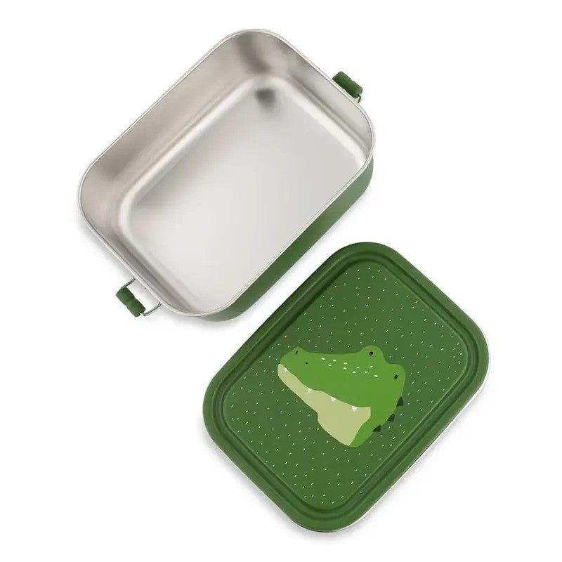 Trixie Stainless Steel Lunch Box Small Mr. Alligator