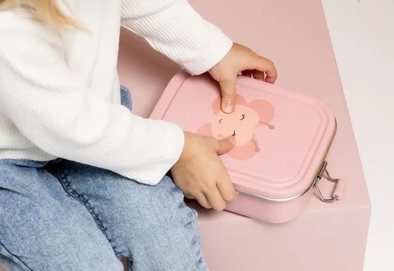 Trixie Stainless Steel Lunch Box Small Mrs. Butterfly