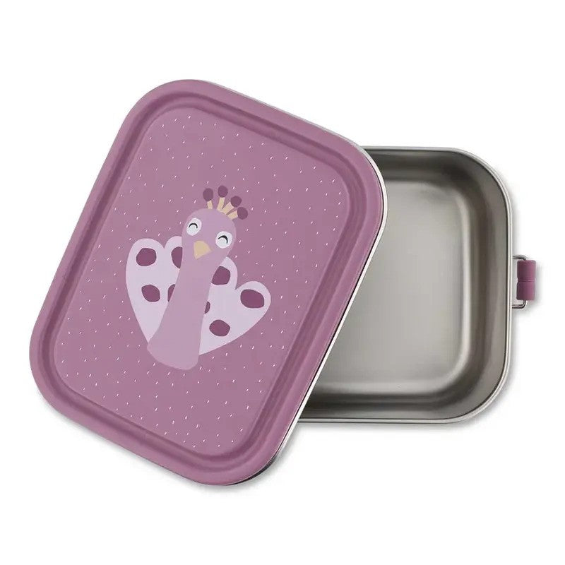 Trixie Stainless Steel Lunch Box Small  Mrs. Peacock