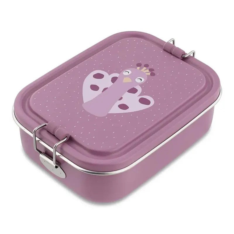 Trixie Stainless Steel Lunch Box Small  Mrs. Peacock