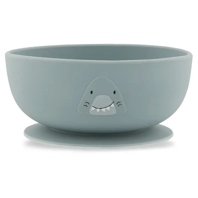 Trixie Suction Bowl Silicone Mr. Shark (4m-Plus)