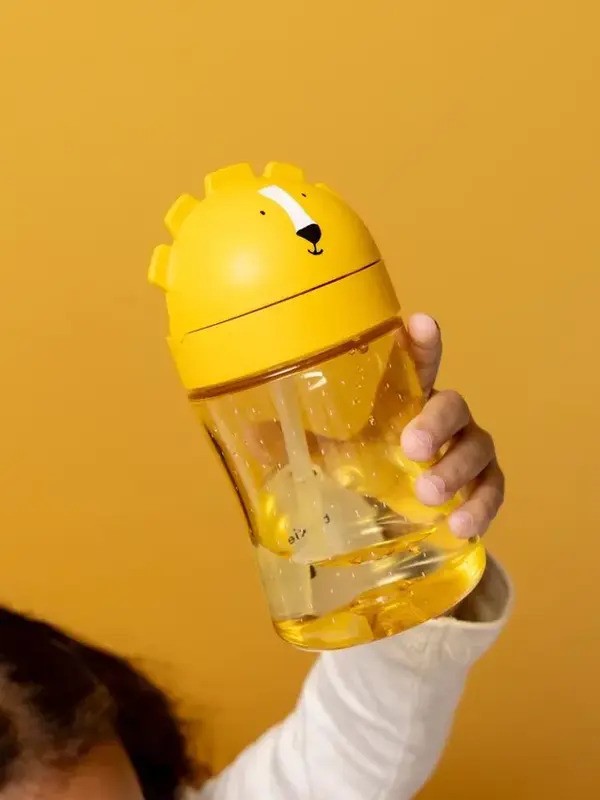 Trixie Tritan Spill Proof Straw Cup Mr. Lion (300ml, 9m-Plus)