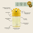 Trixie Tritan Spill Proof Straw Cup Mr. Lion (300ml, 9m-Plus)