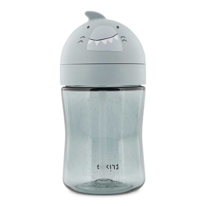 Trixie Tritan Spill Proof Straw Cup Mr. Shark (300ml, 9m-Plus)