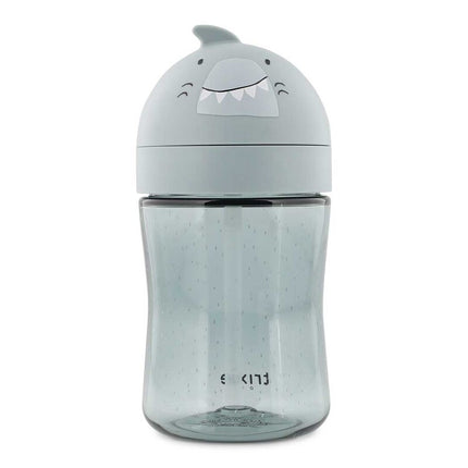 Trixie Tritan Spill Proof Straw Cup Mr. Shark (300ml, 9m-Plus)