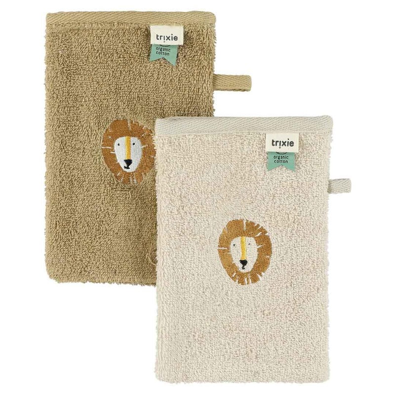 Trixie Washcloths Aura Lion (2pack 0m-Plus)