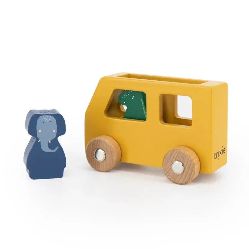 Trixie Wooden Animal Car Set (18m-Plus)