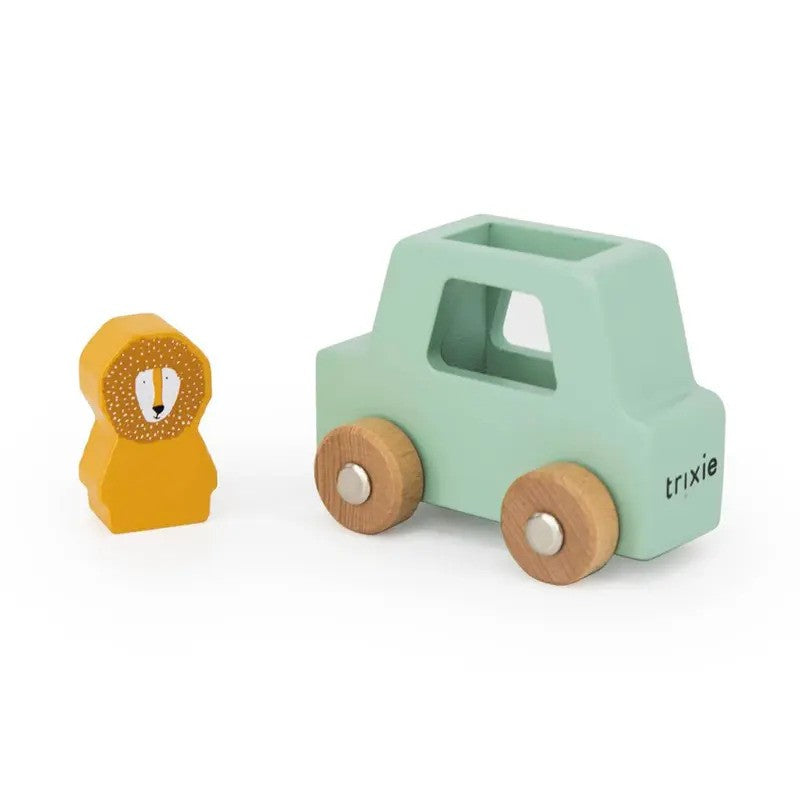 Trixie Wooden Animal Car Set (18m-Plus)