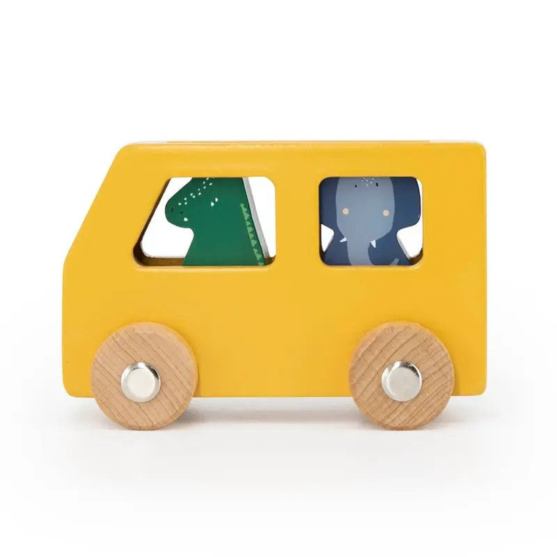 Trixie Wooden Animal Car Set (18m-Plus)