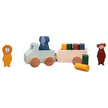 Trixie Wooden Animal Car With Trailer (18m-Plus)