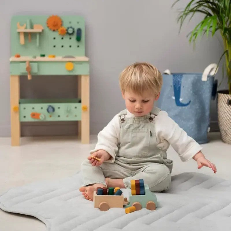 Trixie Wooden Animal Car With Trailer (18m-Plus)