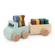 Trixie Wooden Animal Car With Trailer (18m-Plus)