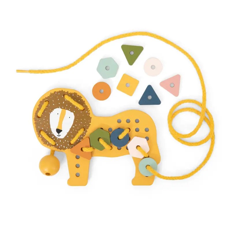 Trixie Wooden Animal Lacing Game (3Yrs-Plus)